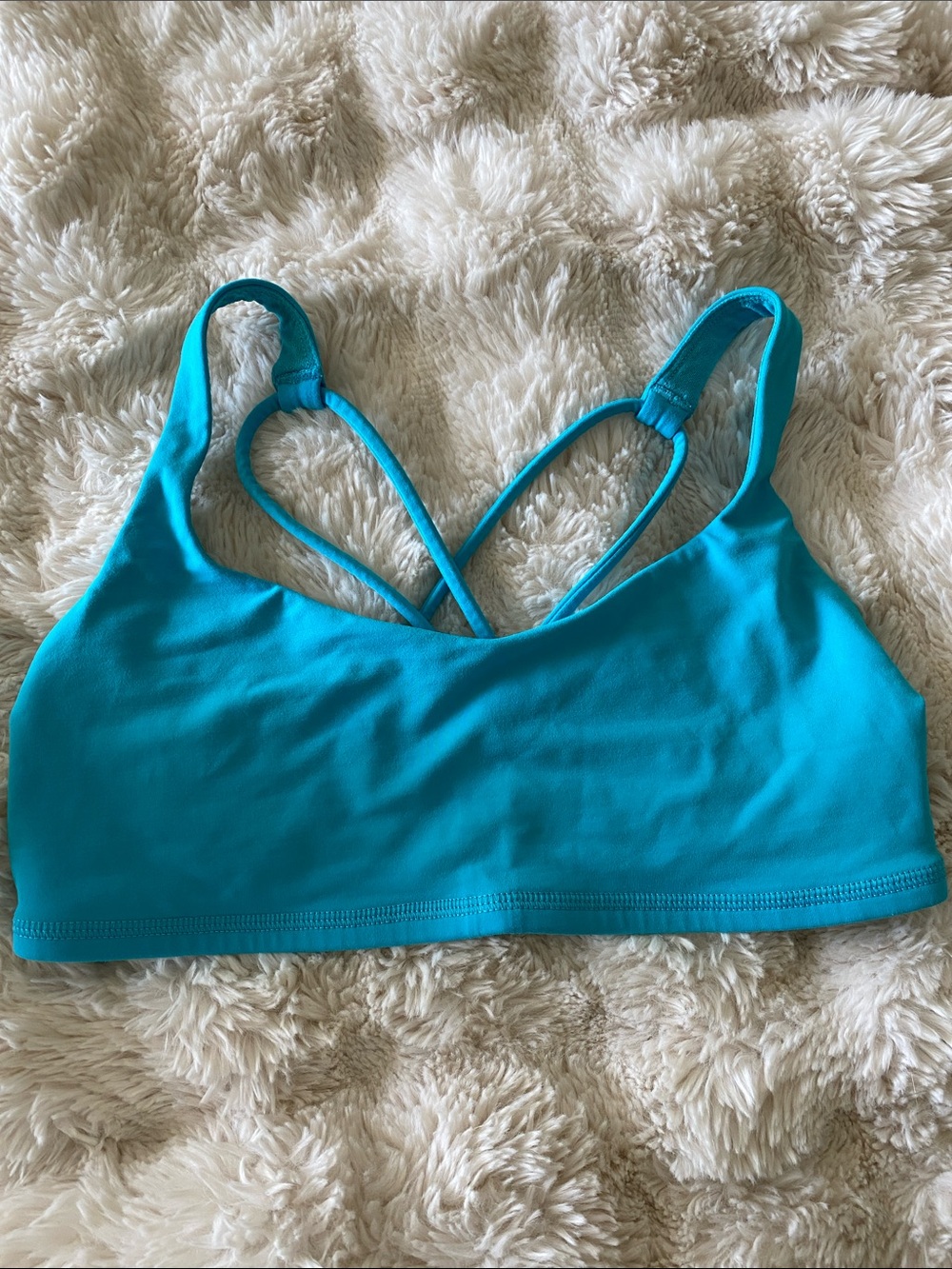 Lululemon strappy athletic bra